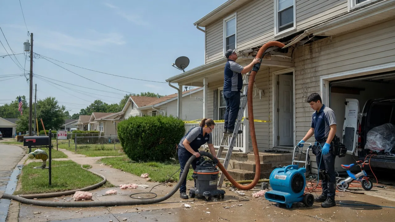 Water Damage Restoration in Flat Rock, IL near me
